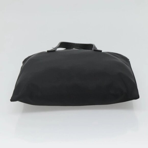 PRADA Hand Bag Nylon Black Silver Auth 118620 - Picture 16 of 16